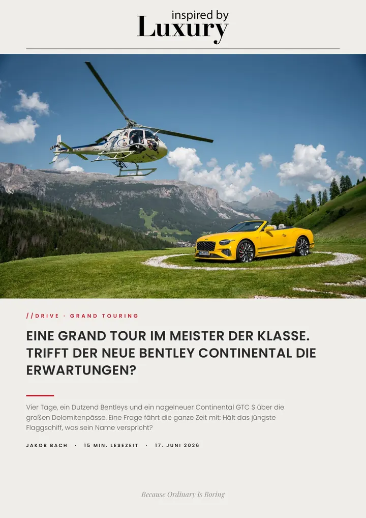 Bentley Grand Tour Südtirol