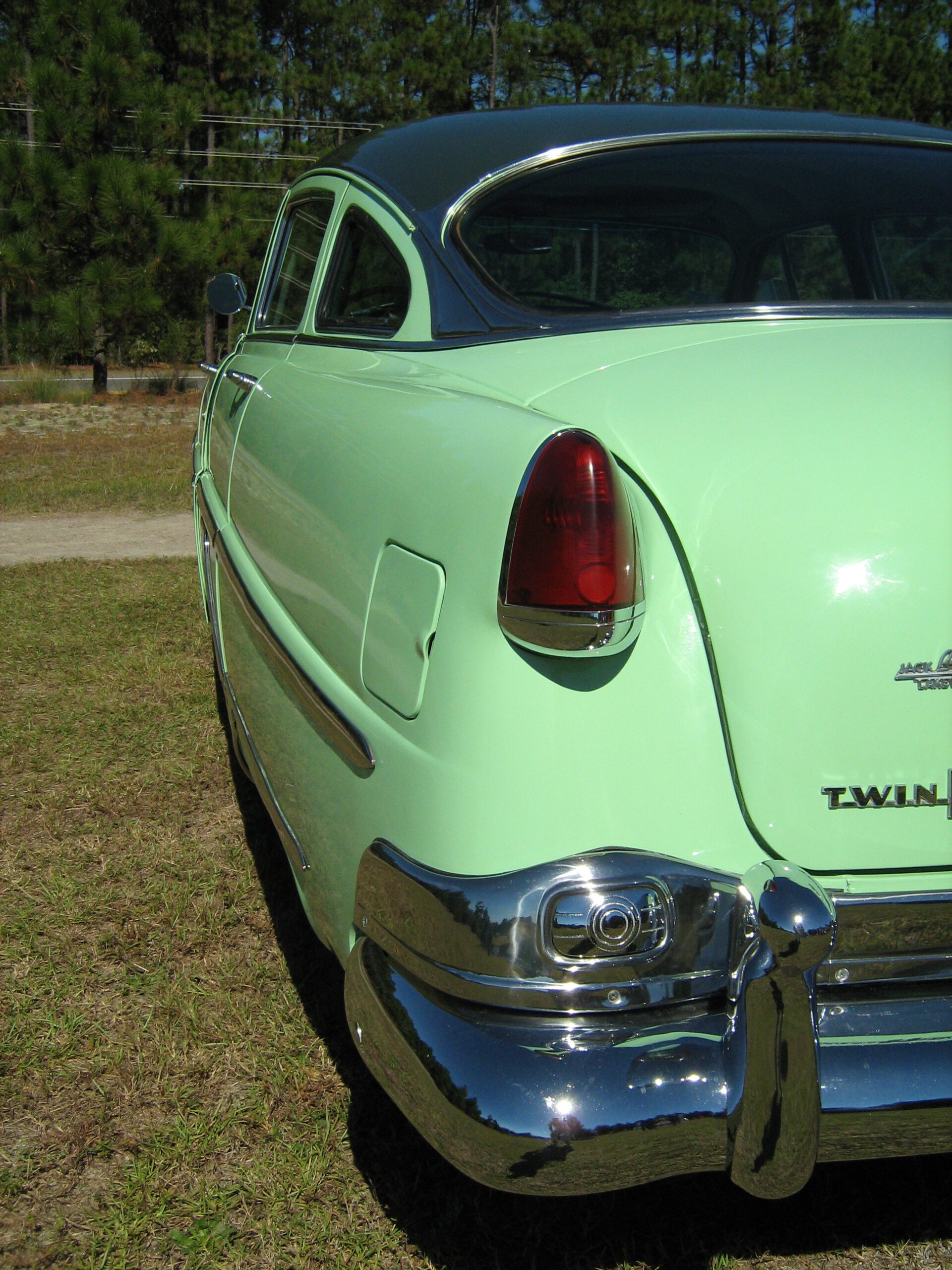 Frontdetail des 1954 Hudson Hornet Twin H